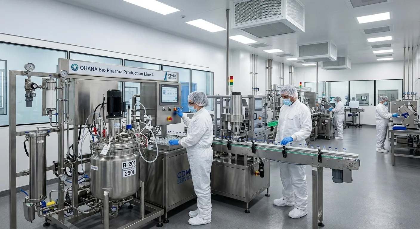 Custom manufacturing & CDMO services